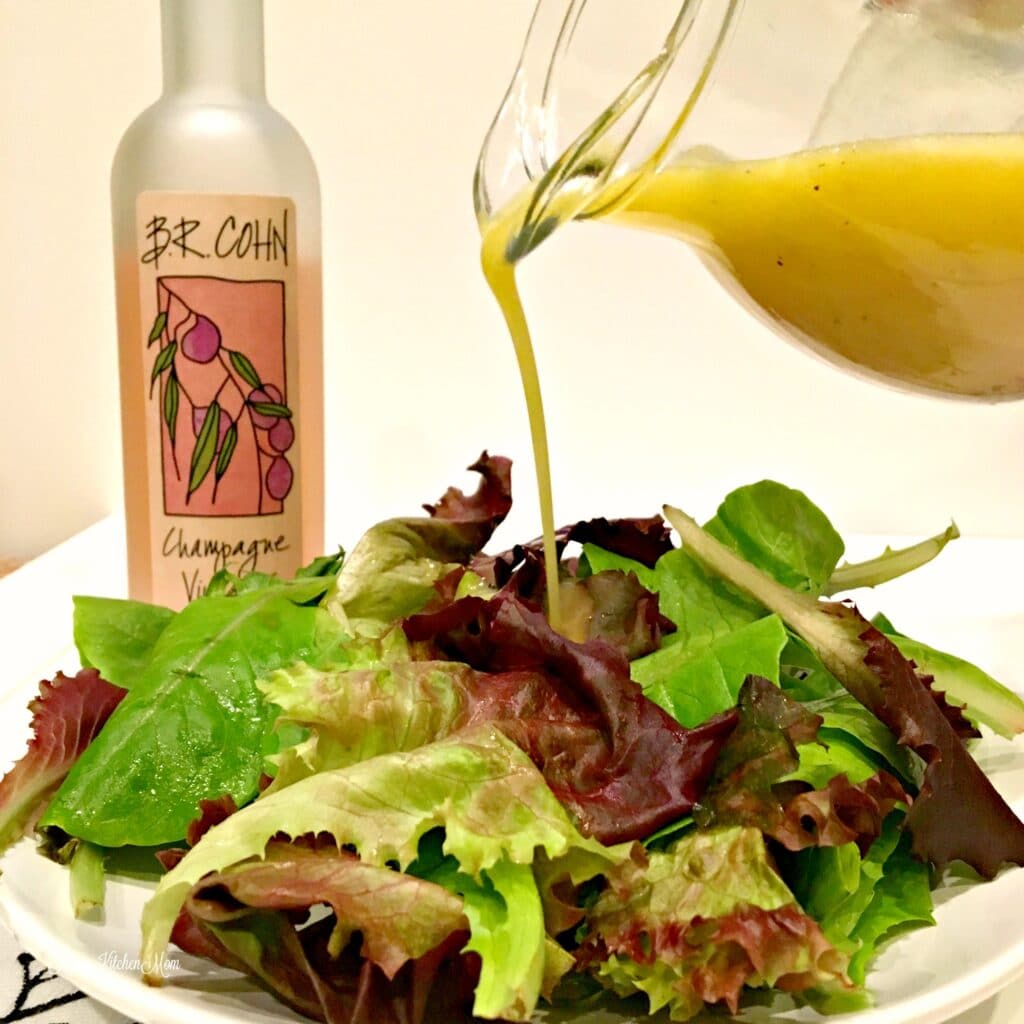 The Best Champagne Vinaigrette Krazy Kitchen Mom